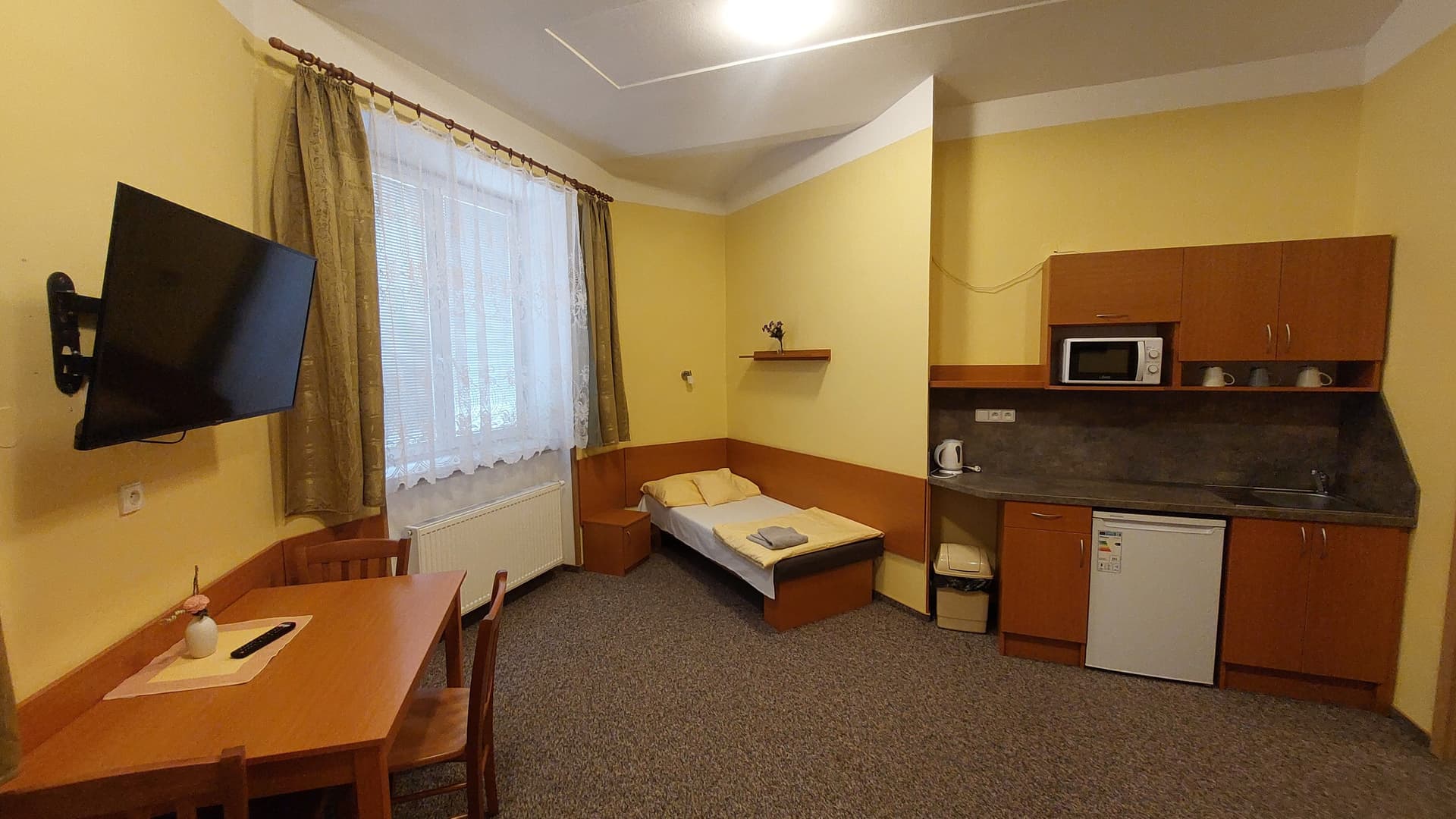 Jednolůžkový pokoj